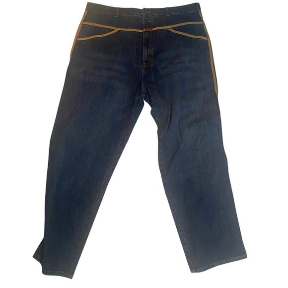 Y2K Cyber Marithe Francois Girbaud Cyber Baggy Jeans - Picture 1 of 8